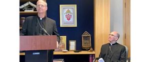 PHOTOS: Archbishop Etienne press conference