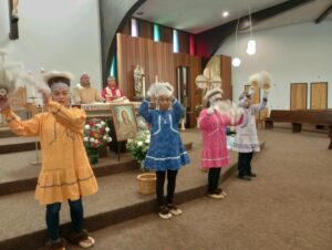 St. Anthony Parish holds Native Mass for St. Kateri Tekakwitha feast day
