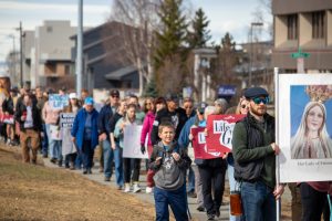 Catholics show support for the unborn